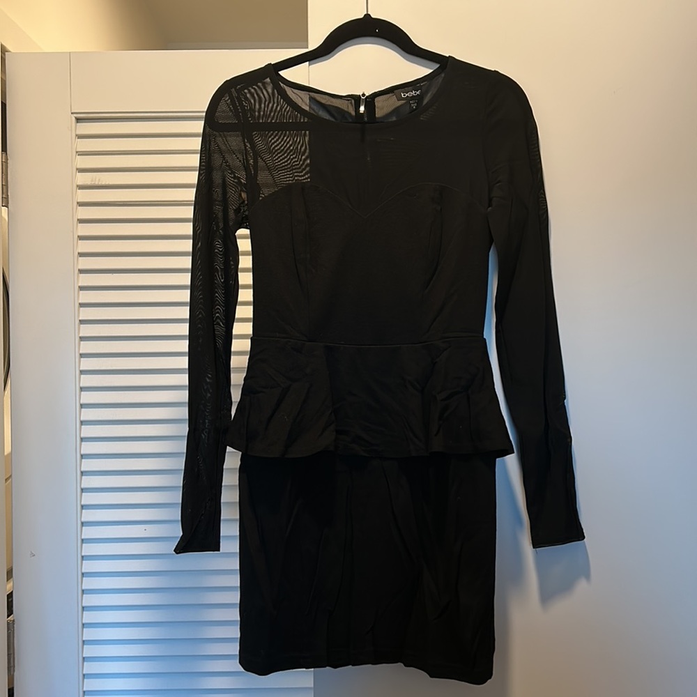 Bebe little black dress